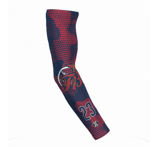 Flores Braves Sublimated Compression Sleeve